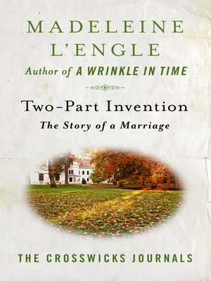 cover image of Two-Part Invention: The Story of a Marriage
